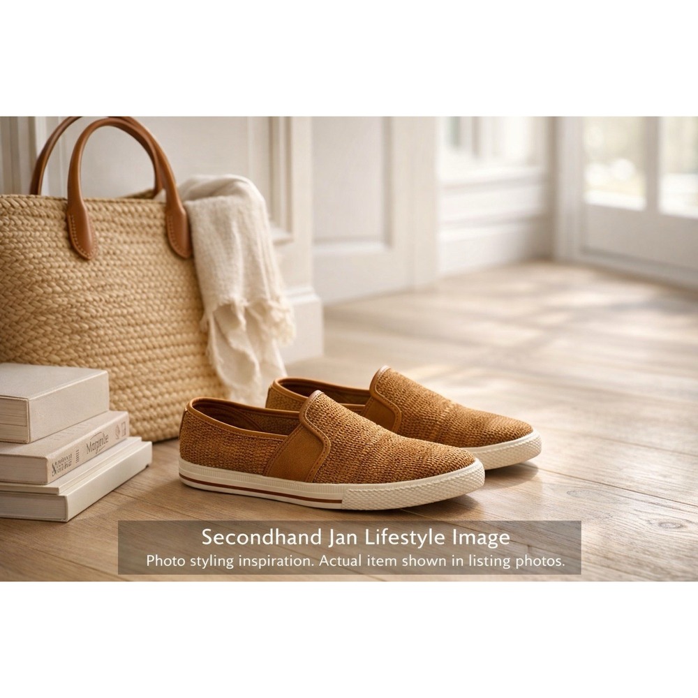 Lauren Ralph Lauren Jinny‎ Slip On  Women Size 7 Caramel
